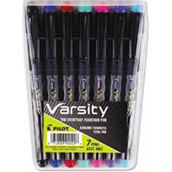 Zebra Pen Zebra Pen 48307 Fountain Pen - Fine Pen Point - 0.6 mm Pen Point Size - Assorted - Stainless Steel Tip - 7 48307 - main
